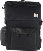 Carhartt 35L Nylon Workday Backpack, Durable Water-Resistant Pack with 15" Laptop Sleeve and Adjustable Shoulder Straps, Black