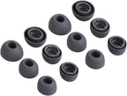 Replacement Silicone Eartips Earbuds Tips Set for Samsung Galaxy Buds 3 Pro Accessories Headphones Ear Tips,6 Pairs (3 Sizes S/M/L) (Gray)