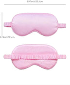 10 Pack Sleep Mask,Silk Eye Mask,for Night Sleeping,Office, Travel,Party Games,Suitablefor Men/Women (Pink)