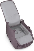 Osprey Sojourn Porter 46L Travel Backpack - Carry-On Compliant Luggage with StraightJacket Compression and Padded Laptop Sleeve - Durable Pack for International or Urban Travel, Graphite Purple
