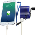 Hand Cranked Charger, USB Hand Crank Phone Charger Hand Power USB Charger for Outdoor Hiking Camping