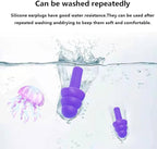 Earplugs for Sleeping Noise Cancelling, Reusable Ear Plugs– Super Soft, Silicone Ear Plug, for Sleeping 8 Pairs, Swimming, Snoring, Concerts, Work, Noisy Places (8 Colors)
