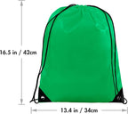 IKAYAS 6Pcs Drawstring Bags Bulk Colorful Drawstring Backpack, String Backpack Cinch Sack Sport Gym Backpack Bags for Yoga Traviling Outdoor Sports