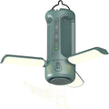 4 in 1 Foldable Camping Lantern with Bluetooth Speaker, Portable Flashlight, LED Folding Tent Lights, 750Lm, 5 Modes