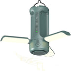 4 in 1 Foldable Camping Lantern with Bluetooth Speaker, Portable Flashlight, LED Folding Tent Lights, 750Lm, 5 Modes