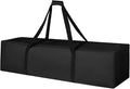 INFANZIA 50inch Sports Duffel Travel Bag, 145L Extra Large Duffel Luggage Bag with Upgrade Zipper, Water Resistant & Foldable Equipment Storage Bag for Camping Tent Tripod Fishing