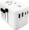 EP 65W International Travel Adapter, Universal Power Charger Outlet with 3 USB-C and 2 USB-A Ports, Worldwide Plug Adaptor Wall Charger, Compatible with US/CA/EU/UK/AU/JP ＆ 150+ Countries - White