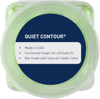 Flents Protechs Foam Ear Plugs, 50 Pair for Sleeping, Snoring, Loud Noise, Traveling, Concerts, Construction, Studying, Work, Shooting, Contour to Ear, NRR 33, Noise Cancelling, Green, Made in the USA