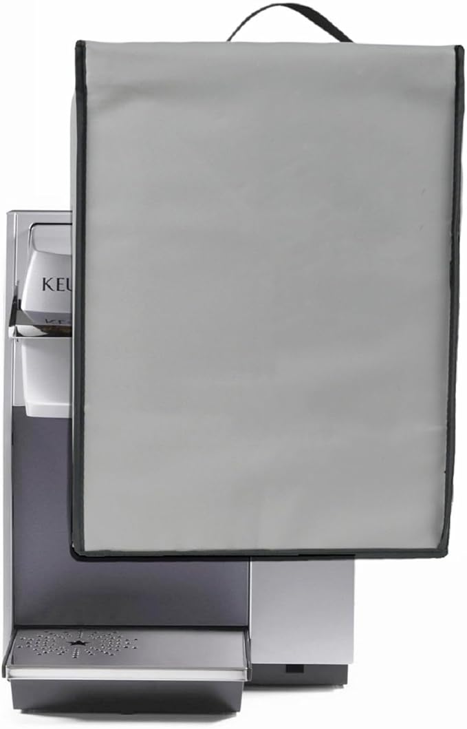 AF-WAN Coffee Maker Cover - Dustproof & Waterproof for Hamilton Beach FlexBrew Trio 2-Way (49902/49915/49917/49976) & Keurig K155 - Light Grey, Nylon