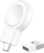 for Apple Watch Charger,Magnetic Portable iWatch Charger USB C&USB A Fast Wireless Charging Travel Watch Charger for iWatch Ultra2/Ultra/SE2/SE Series 10/9/8/7/6/5/4/3/2/1