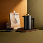 1500ml French Press Coffee Maker, Double Wall 304 Stainless Steel Insulated Cafetiere Coffee Press with 3 Layer Filter, Large Capacity Coffee Brewer for Home Camping Office