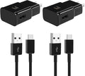 Fast Charger Andriod, Type C Fast Charger with 5FT C Type Fast Charging Cable for Galaxy S10/S9/S8/S10e/S10+/S8+/S9+/Note 8 9 10 20/S22/S21/S21+/S21 Ultra/ S20-Black