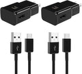 Type C Charger Fast Charging, Android Phone Charger with 8FT USB Type C Cable for Samsung Galaxy S23/S23 Ultra/S22/S21/S20/S20+/S10/S10+/S10e/S9/S9+/S8/S8Plus/Edge/Active/Note 8/9/10/20-Black