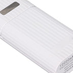 SUNGOOYUE DIY Power Bank Case H02B, Portable Battery Charger with Micro Type C Input for Mobile Phone MP3 MP4 Digital Camera, ABS Material (White)