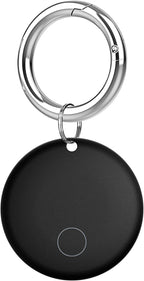 Air Tracker Tags GPS Tracker Case,Mini Key Item Finder Locator,No Monthly Fee with Apple Find My(iOS only),Anti-Lost Bluetooth Tag ItemTracker Case for Luggages/Kids/Pets/Wallet/Bag-1Pcs-Black