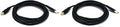 Monoprice 10ft Gold Plated 28/24AWG USB 2.0 A Male to B Male Cable (Pack of 2)
