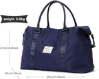 HYC00 Travel Duffel Bag,Carry-on Overnight Weekender Bags for Women,Sports Tote Gym Bag with Wet Pocket