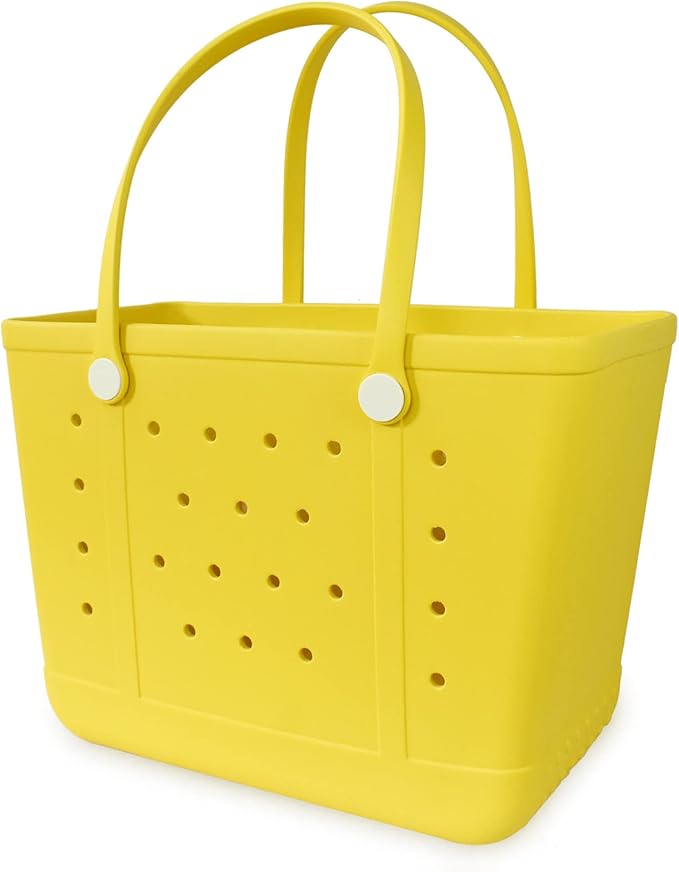 Lightweight Extra large Rubber Beach Bag Small mini Tote Bag for Gym Waterproof medium Open Handbag for Pool Sports