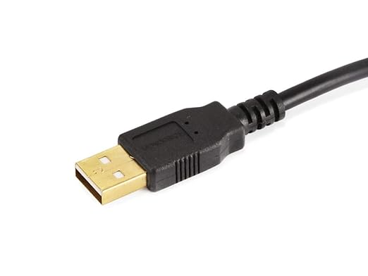 Monoprice 10ft Gold Plated 28/24AWG USB 2.0 A Male to B Male Cable