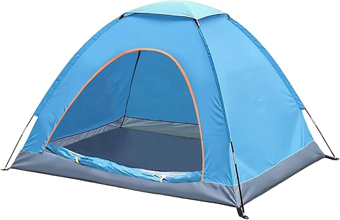 Tent for Camping - Lightweight Backpacking Tent with Rain Fly, Waterproof & Windproof, Easy Setup, Portable Carry Bag - for Hiking, Beach, Outdoor Adventures