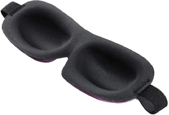 Bucky 40 Blinks No Pressure Printed Eye Mask for Travel & Sleep, Leopard, One Size