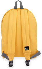 Everest Basic Backpack, Yellow, One Size