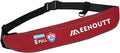 Automatic Inflatable Belt Pack Water Sports Jacket Waist Belt PFD for SUP Paddleboarding Fishing Boating Kayaking（fit 80-330 lbs） (Red)