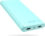 Ekrist Portable Charger Power Bank 25800mAh, Ultra-High Capacity Fast Phone Charging with Intelligent Controlling IC,2 USB Port External Cell Phone Battery Pack Compatible with iPhone,Android-Green