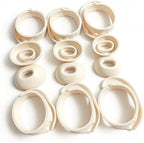 6 Pairs Replacement Ear Tips for Bose QuietComfort Ultra Earbuds (2023) & Bose QuietComfort Earbuds II (2022) - Anti-Slip Silicone Wingtip Covers Eartip-White
