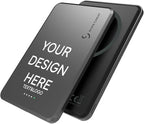 Custom Engraving Power Bank 5000mah,Customized Portable Charger with Name,Logo,Picture,Gift for Employees,Clients(Space Gray)