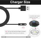 Gloryfit Smart Watch Charger, 4mm Magnetic USB Charging Cable for Gloryfit Smart Watches with ROHS/CE Certification (Pin spacing 4mm)