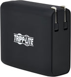 TRIPP LITE Portable USB Mobile Power Bank Battery Wall Charger Combo 5K mAh (UPBW-05K0-1A1C)