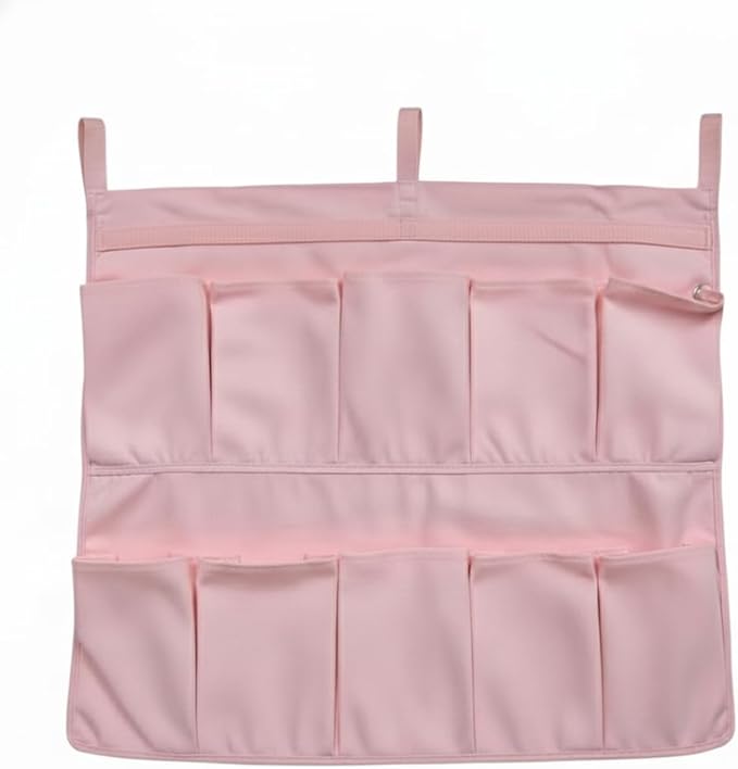 Gilbins End Of Bed Shoe Bag Great for storage, shoes, accessories & stuff! (Light Pink)