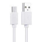 Smays USB to USB C Cable 6ft 5-Pack, Type C Phone Charger Cord Bulk, White