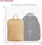 SwissGear Serenity Luxe Women's Laptop Backpack, Laptop Bag Fits Most 13-Inch Laptops, Taupe, 16 Inches