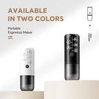 3 in 1 Portable Espresso Machine With NO Heating Function, Type-C Charging Electric Espresso Maker, 17 Bar Mini Coffee Maker For N ESPRESSO/DolceGustoPods & Ground Coffee On the Go, Black