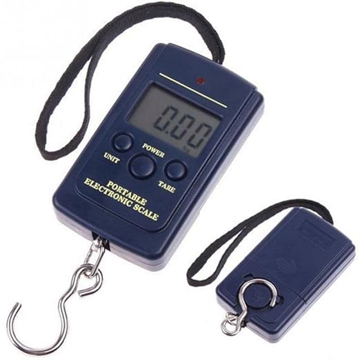 40kg Scale Digital Luggage Travel Hanging Scale Angler Scale Fish Scale Suitcase Scale