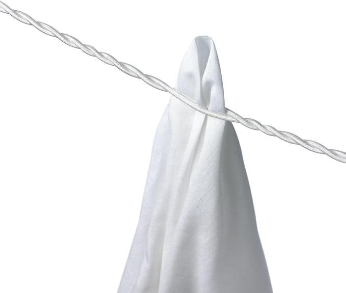 Go Travel Pegless Washing Line, Easy-to-Hang Clothes Line with Polyester Rope and Rubber Suction Cups at Ends, Ideal for Hotels, Camping, RVs, Travel Essentials, 2.5 m (8 ft.)