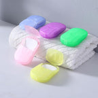 Paper Soap Sheets for Hand Washing, 20 Pack (400 Sheets) Mini Portable Hand Soap Sheets, Scented Disposable Soap Sheet, Colorful Camping Soap Sheets, Travel Soap Sheets for Hand Washing