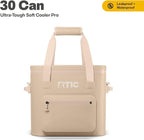 RTIC Ultra-Tough Soft Cooler Pro, Insulated, Waterproof, Leak Proof, Portable Floating Bag for Beverage, Drink, Lunch, Outdoor, Beach, Car, Camping, Picnic, Fishing, Boat