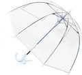 MRTLLOA Kids Clear Bubble Umbrella with an Easy Grip Curved Handle, Safety Transparent Dome Bubble Umbrella for Toddler Boys Girls