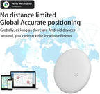 Mini GPS Tracker for Vehicles (for Android), Hidden Car Location Tracker w/Magnetic Case, Mini Hidden Item Finder Global Tracking Car Locator for Android Google Find Hub No Monthly Fees, Black