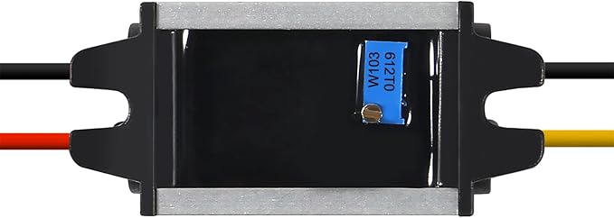 8-22V to 3-15V DC Converter Car Power Voltage, Waterproof DC 8-22V Step Down to DC 3-15V 3A Voltage Regulator Buck Converter Power Supply Step-Down Module Compatible with Vehicle Car Truck Volt