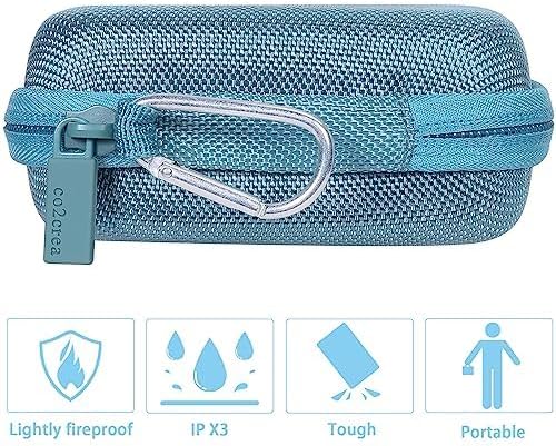 co2CREA Hard Case Compatible with Anker 621 Nano Power Bank 5,000mAh 12W Portable Charger, Blue Case