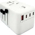 EP 85W Universal Travel Adapter, International Power Adapter with 3 USB-C & 2 USB-A Ports, Worldwide Plug Adaptor Wall Charger, Travel Essentials for US/CA/EU/UK/AU/JP ＆ 150+ Countries (Type C/G/A/I)