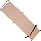Ergonomic Adjustable Foot and Heel Hammock Cover, Comfort Airplane Footrest, Adjustable Portable Air Plane Flying Travel Foot Rest for Outdoor Travel Bus (Khaki)