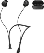 Compatible for Bose QuietComfort Earbuds (2024) Strap, Skin-Friendly Silicone Sports Neckband Wire Cord, Wireless Headphone Anti-Lost Strap, Black