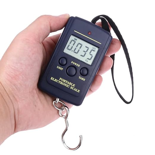 40kg Scale Digital Luggage Travel Hanging Scale Angler Scale Fish Scale Suitcase Scale