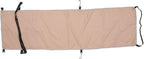 Ergonomic Airplane Hammock Seat Cover with Footrest for Comfortable Travel Portable Outdoor Use Khaki