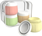 vodvob Travel Bottles Set - TSA Approved, Leak Proof, Refillable Silicone Toiletry Containers